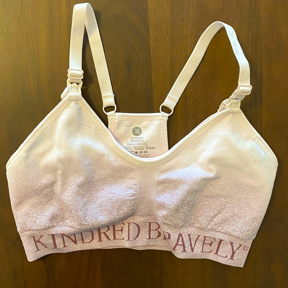 Kindred Bravely Sublime Pumping and Nursing Bra in Pink